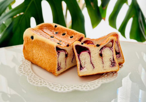 プレーン食パン2斤＆ブルーベリークリームチーズ食パン1斤
